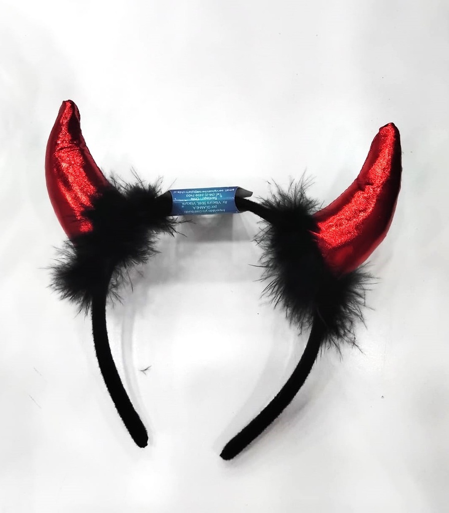 Cintillo Diablo/a Plumas