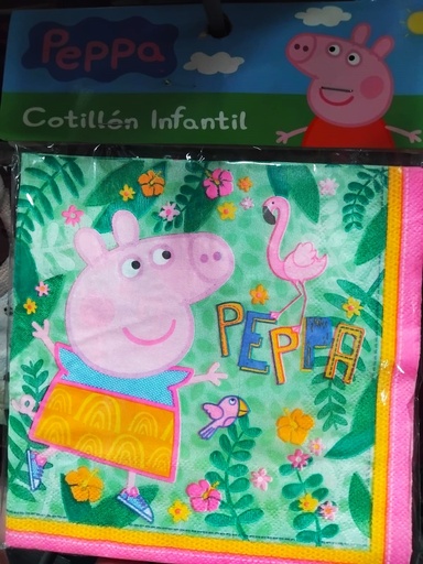 Servilletas Peppa Pig 12 unidades